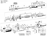 Bosch 0 602 218 101 ---- Hf Straight Grinder Spare Parts
